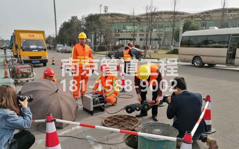 219南秀村管道检测